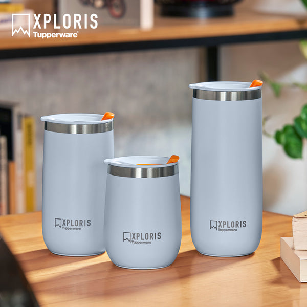 Xploris™ Thermal Tumbler 12oz / 350ml (Slate Blue) – Tupperware US