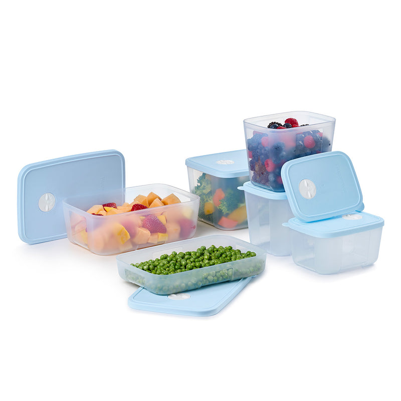 DATE STORE & FREEZE STORAGE CONTAINER 6PC SET