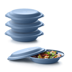 ALOHA DOUBLE PLATES SET OF 4