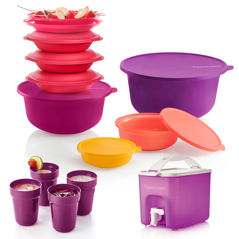 Tupperware ALOHA HOME Collection Summer Set — Beverly's Angels