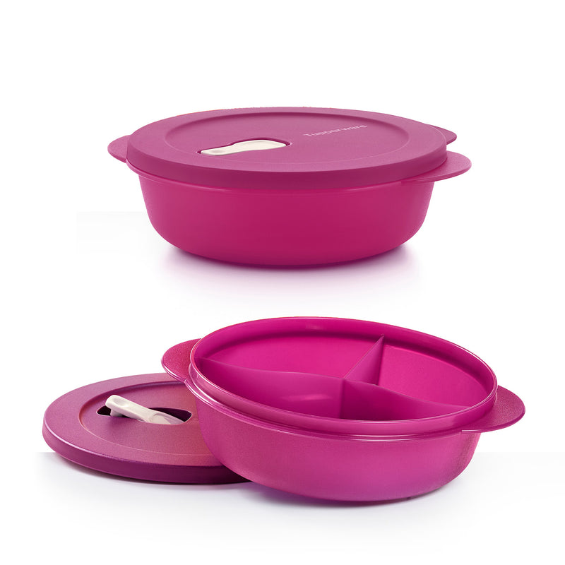 CRYSTALWAVE MEDIUM FOOD CONTAINER SET OF 2