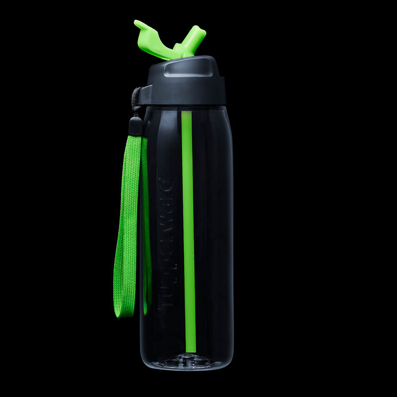 750ML STRAW BOTTLE - NEON GREEN (2)