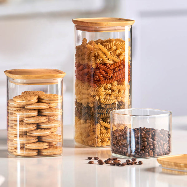 BAMBOO FILL JARS SET – Tupperware Australia