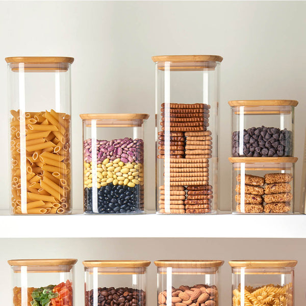 BAMBOO GLASS STORAGE JAR 1.9L – Tupperware Australia