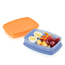 TUPPERWARE Click To Go Set Lunch Box With Mini Containers - New